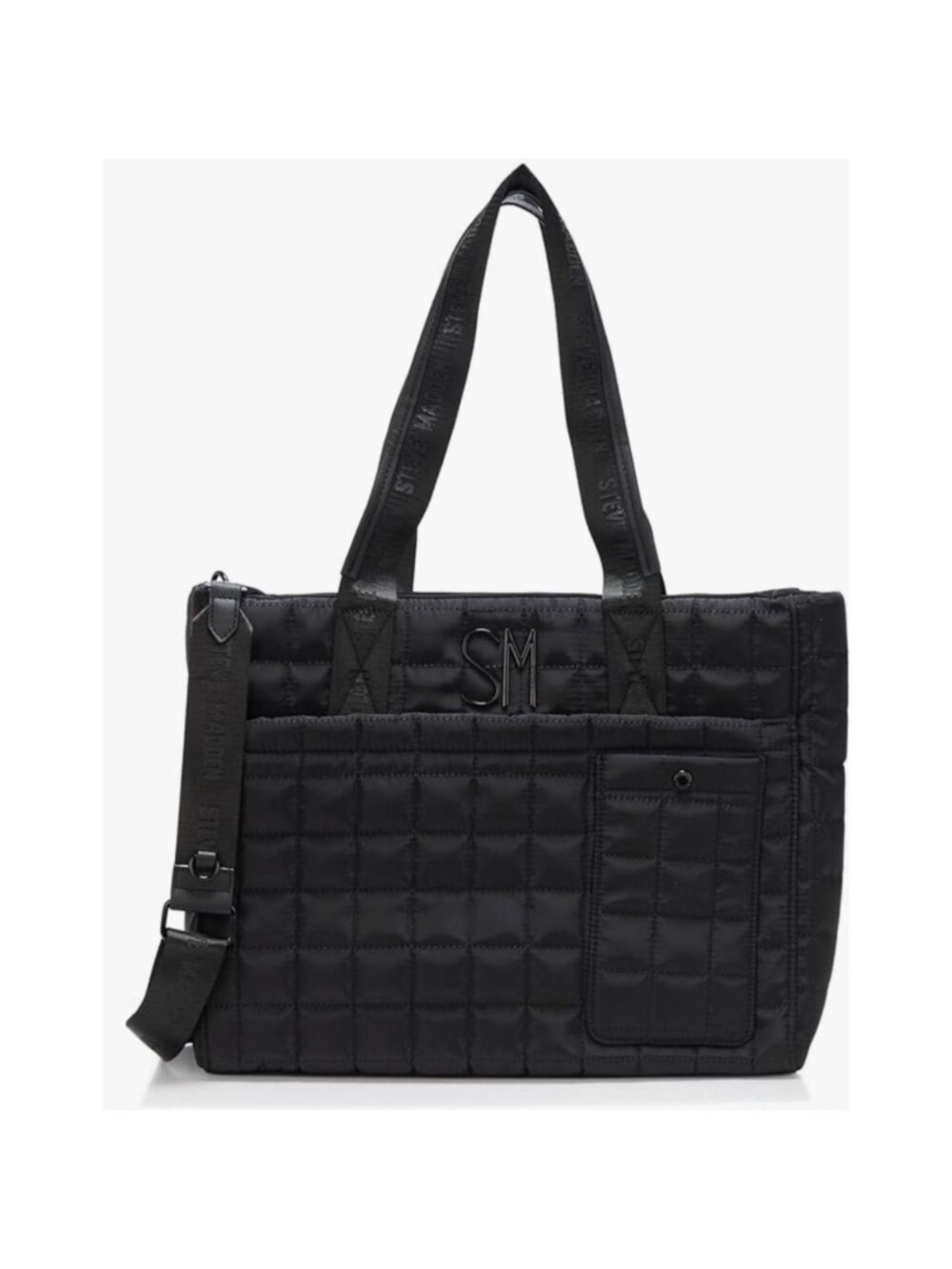Steve Madden Blivia Quilted Nylon Tote